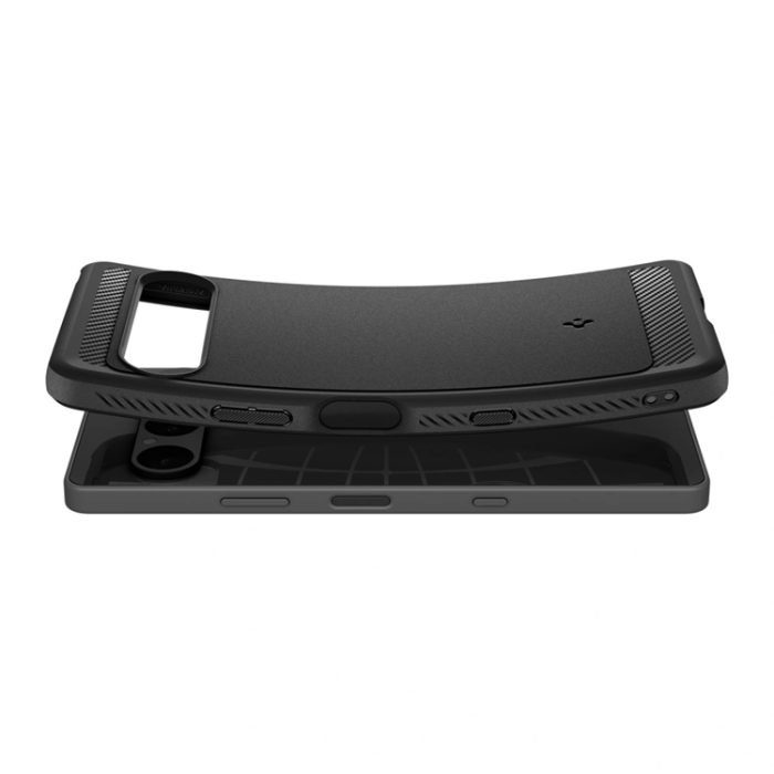 Spigen - Spigen Sony Xperia 10 VII Mobilskal Rugged Armor - Matte Svart