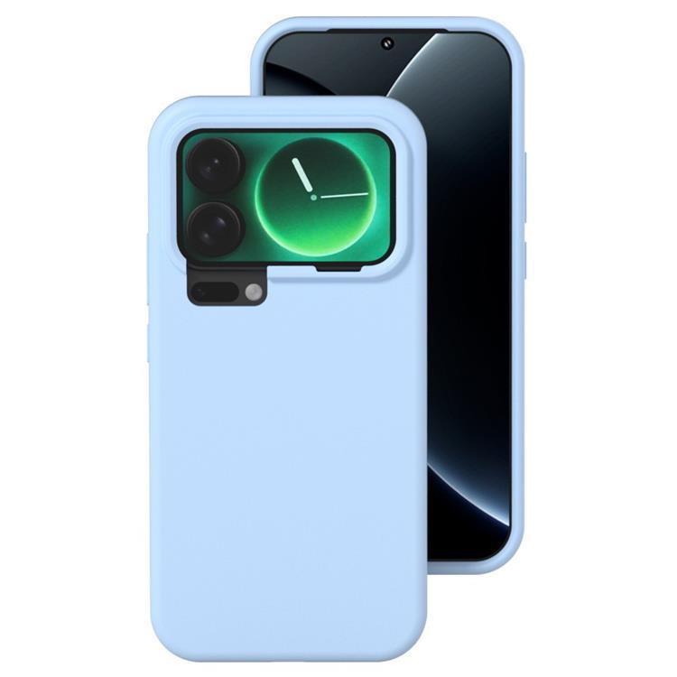 Xiaomi 17 Pro Max Mobilskal Silikon Shockproof - Mist Blå | 2353 | AlltMobil