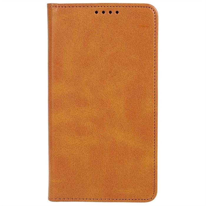 OEM - Samsung Galaxy A37 Fodral PU Läder Magnetiskt - Khaki