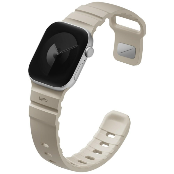 UNIQ - UNIQ Apple Watch (40/41/42 mm) Armband Silikon - Sand
