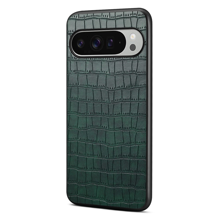 Google Pixel 10 Pro XL Mobilskal Crocodile Texture - Grön | 2353 | AlltMobil