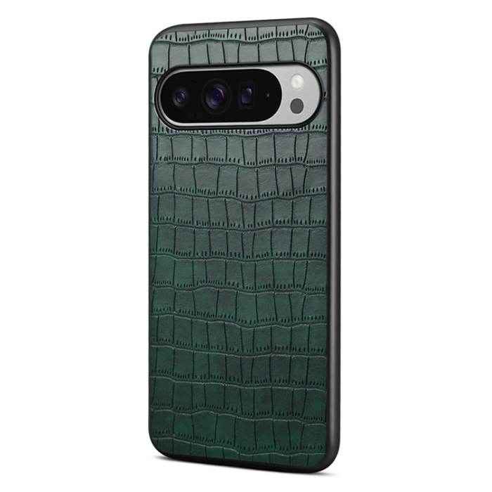A-One Brand - Google Pixel 10 Pro XL Mobilskal Crocodile Texture - Grön