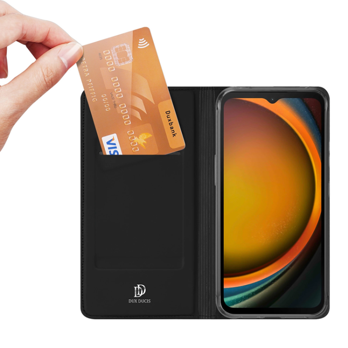 Dux Ducis - Dux Ducis Galaxy XCover 7 Plånboksfodral Skin Pro - Svart