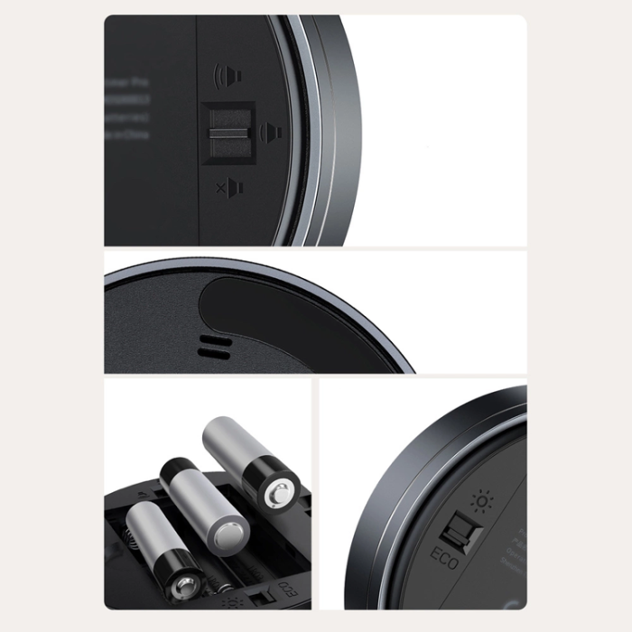 BASEUS - BASEUS Heyo Pro Roterande Elektronisk Timer - Grå
