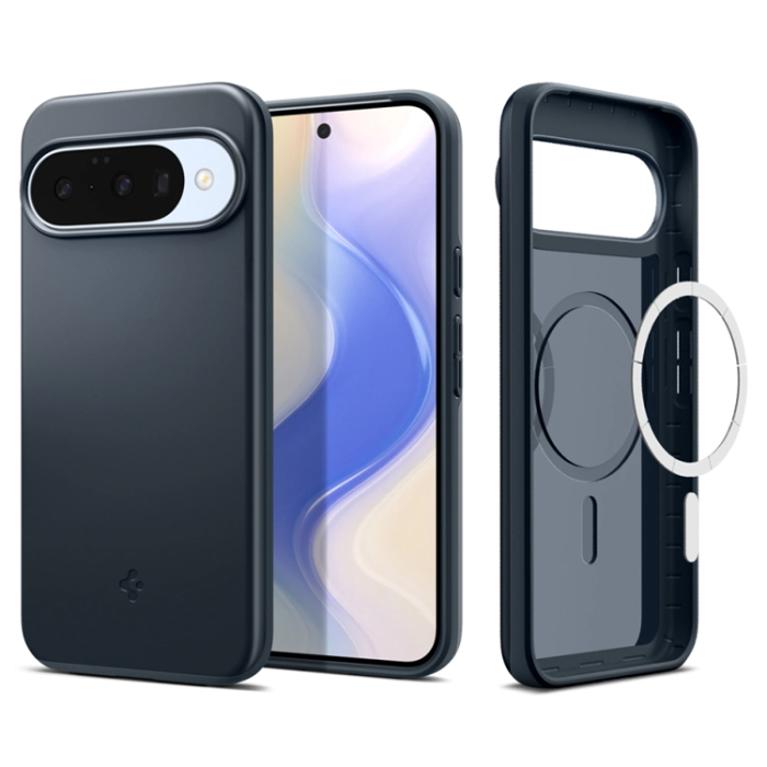 Spigen - Spigen Google Pixel 10/10 Pro Mobilskal Magsafe Thin Fit - Metal Slate