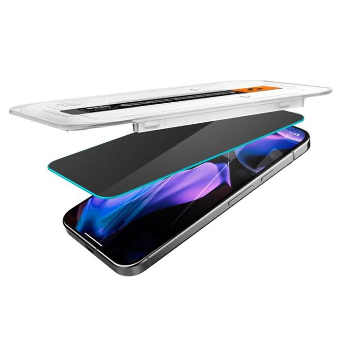 Spigen - Spigen [2-Pack] Google Pixel 9/9 Pro Skärmskydd Härdat Glas EZ-FIT