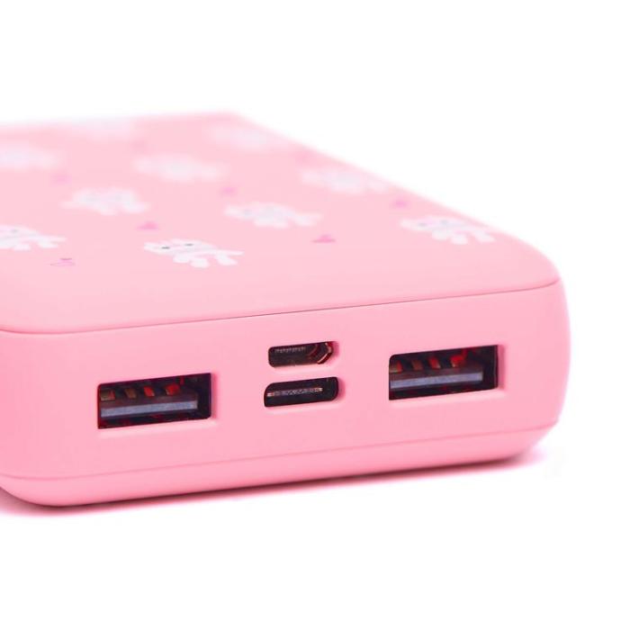 UTGATT - MOB Powerbank 10000 mAh Enhörning - Rosa
