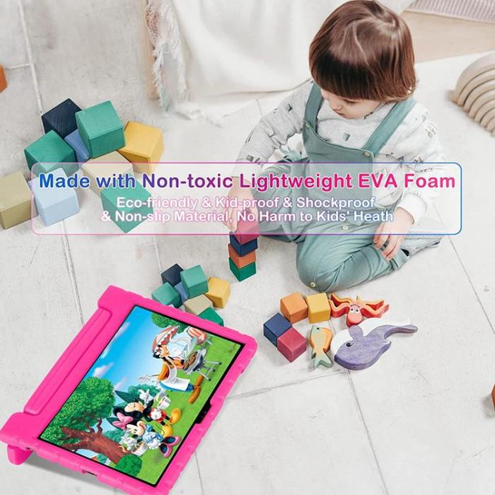 A-One Brand - Galaxy Tab A8 10.5 (2021) Skal EVA Kickstand - Rosa