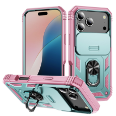 A-One Brand - iPhone 17 Pro Max Mobilskal Slide Camshield Kickstand