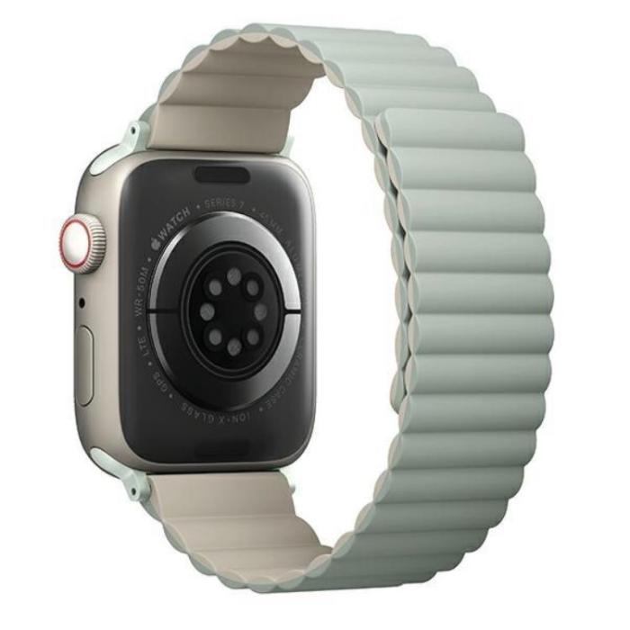 UNIQ - Uniq Apple Watch 4/5/6/7/8/SE/SE2/Ultra (45/44/42mm) Armband Magnetic Reversible