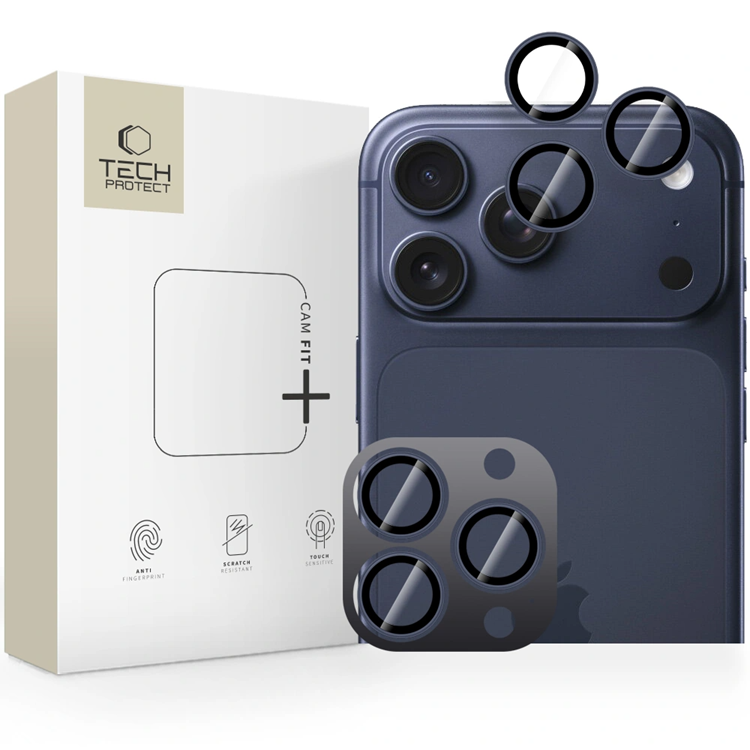 Tech-Protect iPhone 17 Pro/17 Pro Max Härdat Glas Kameraskydd | 5468 | AlltMobil