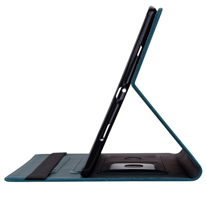 A-One Brand - iPad 10.9 (2022) Fodral Butterfly Flower Imprinted - Blå