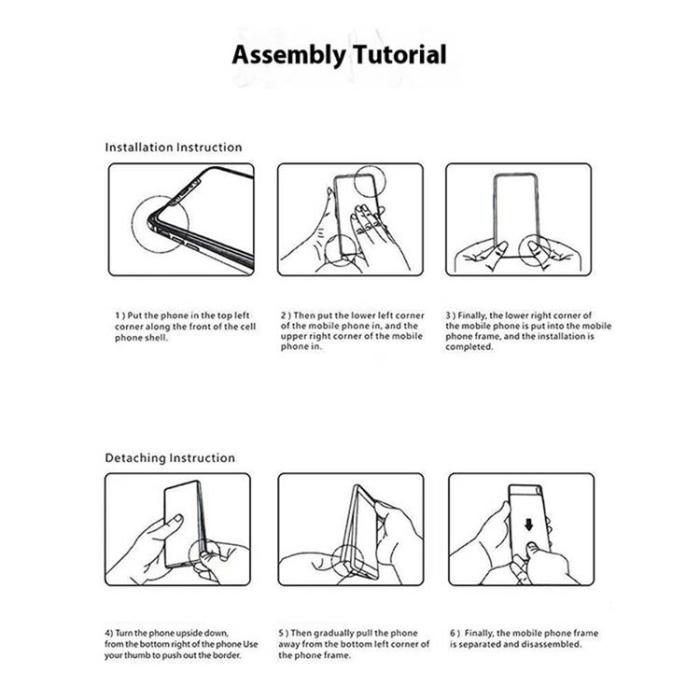 A-One Brand - iPhone 17 Pro Mobilskal Hollow Metal Bumper