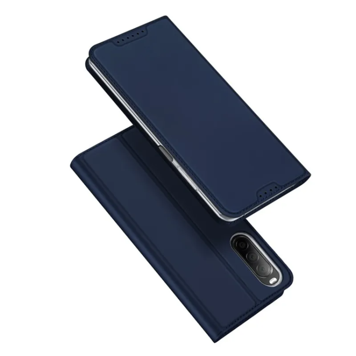 Dux Ducis - Dux Ducis Sony Xperia 10 V Plånboksfodral Skin Pro - Blå