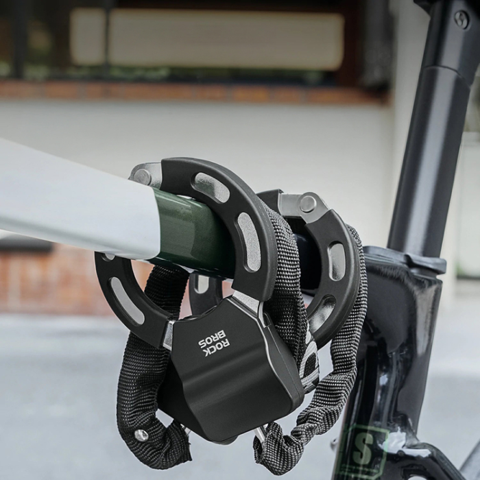 Rockbros - Rockbros Kedjelås för Skotrar och Cyklar 85922 - Svart