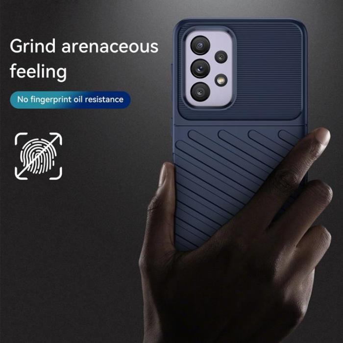 OEM - Thunder Twill Skal Galaxy A33 5G - Blå