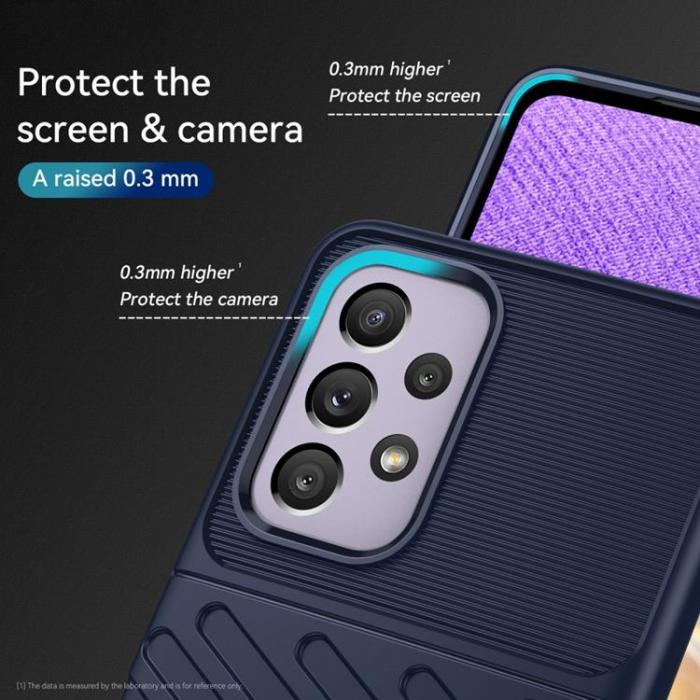 OEM - Thunder Twill Skal Galaxy A33 5G - Blå