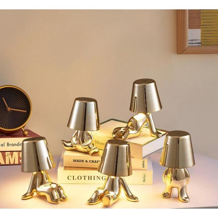 OEM - Bordslampa Vid Sängen GOLD MAN Seat (model 7) MLTL