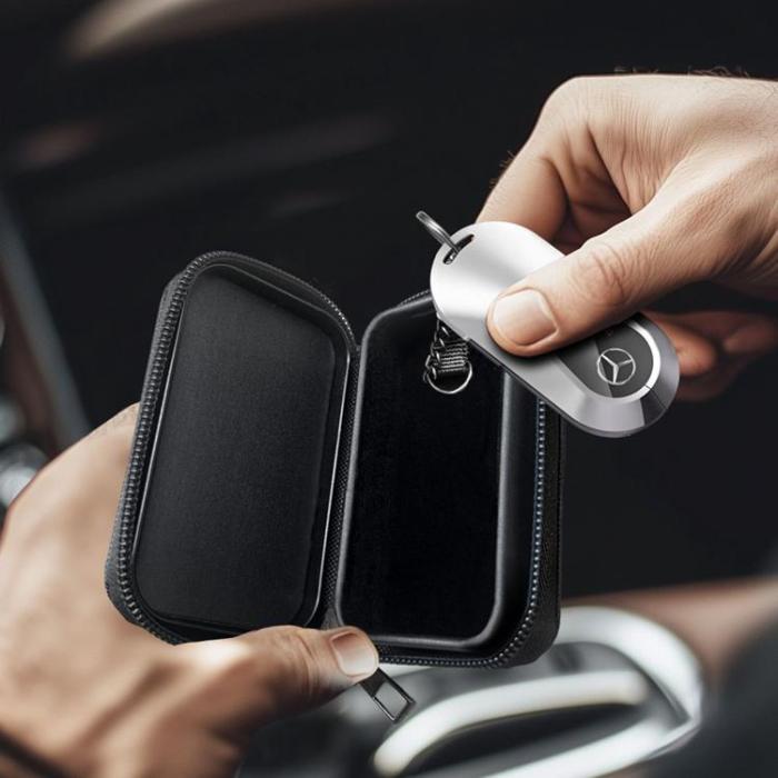 Tech-Protect - Tech-Protect KLR300 RFID-skydd / Faraday-fodral för keyless bilnyckel – Svart
