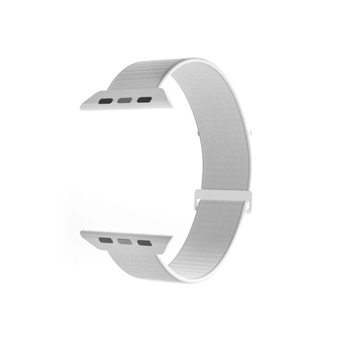 Puro - Puro Apple Watch 42/44/45/49 mm Armband Nylon - Vit