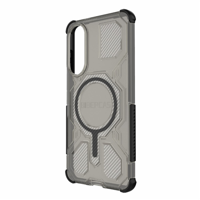 BIBERCAS - BIBERCAS Galaxy S25 Edge Mobilskal MagSafe J-16 - Svart