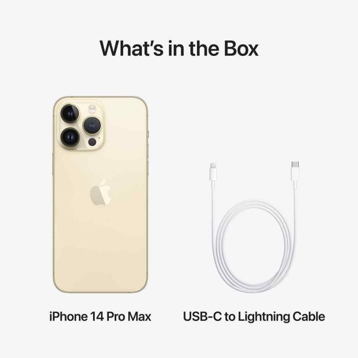 Apple - Apple iPhone 14 Pro Max 256GB 6GB RAM - Guld
