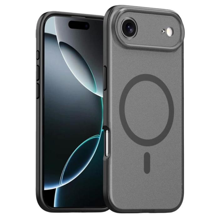 A-One Brand - iPhone 17 Air Mobilskal MagSafe Skin Feel - Svart