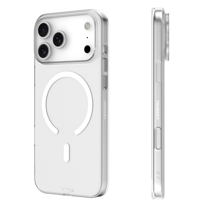 YOUNGKIT - YOUNGKIT iPhone 17 Pro Max Mobilskal MagSafe PC - Transparent