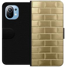 iSecrets - Pl&aring;nboksfodral till Xiaomi Mi 11 med Gyllene Murstenar
