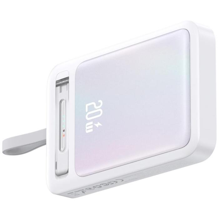 USAMS - USAMS Magnetisk Trådlös Powerbank 10000mAh CD219 XM- Svart