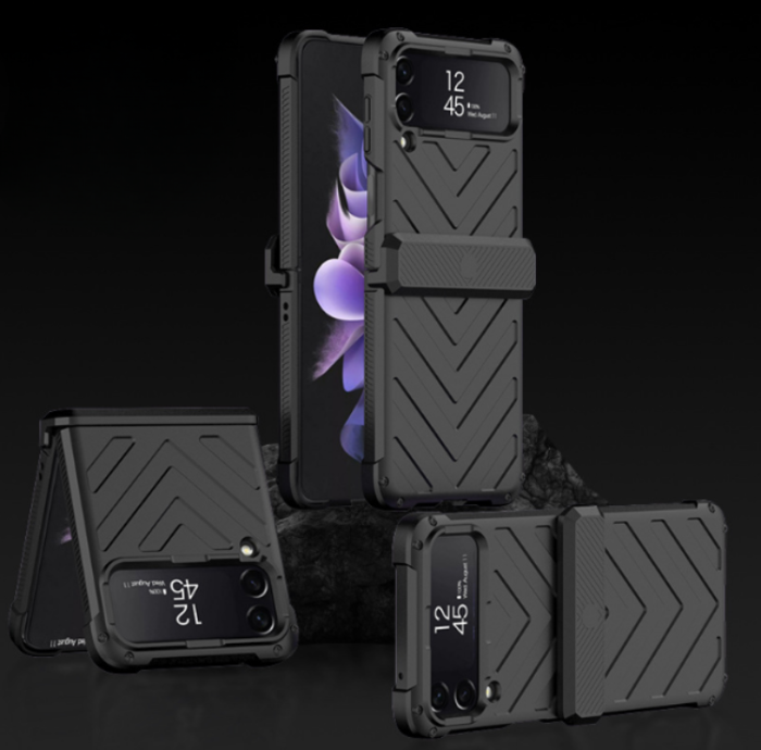 GKK - GKK Galaxy Z Flip 4 Skal Armor - Svart