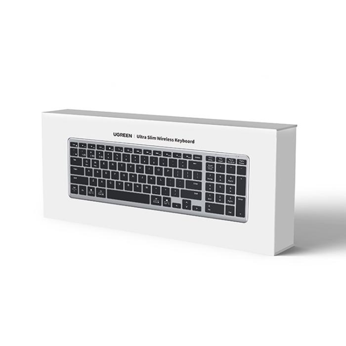 Ugreen - Ugreen Trådlös English Keyboard Med bakgrundsbelysning