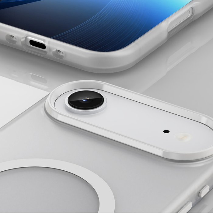 A-One Brand - iPhone Air Mobilskal MagSafe Abrasive - Matte Vit