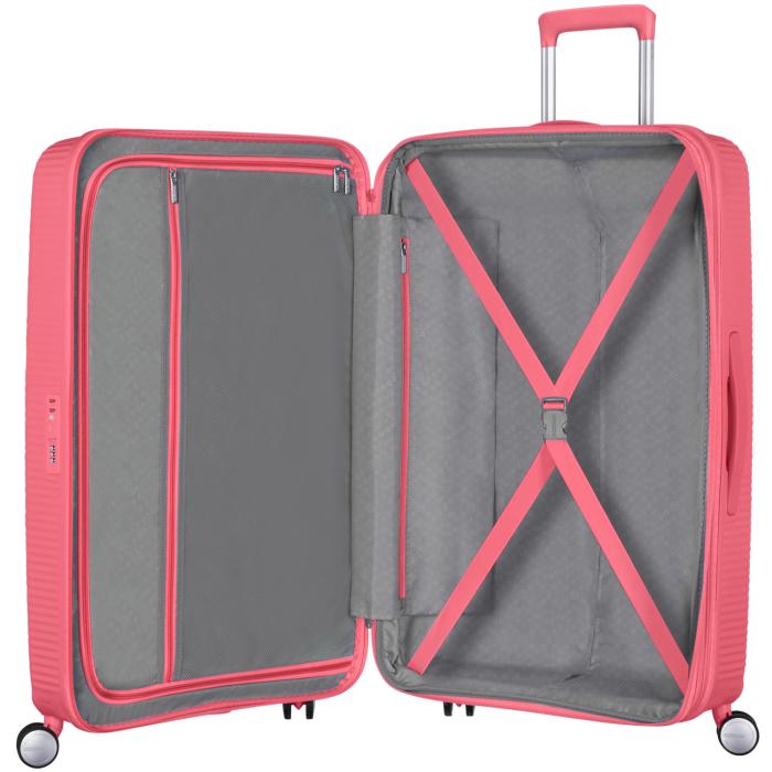 AMERICAN TOURISTER - American Trourister Resväska Soundbox 67 Exp - Rosa