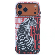 A-One Brand - iPhone 17 Pro Max Mobilskal MagSafe Carbon Fiber - Tiger