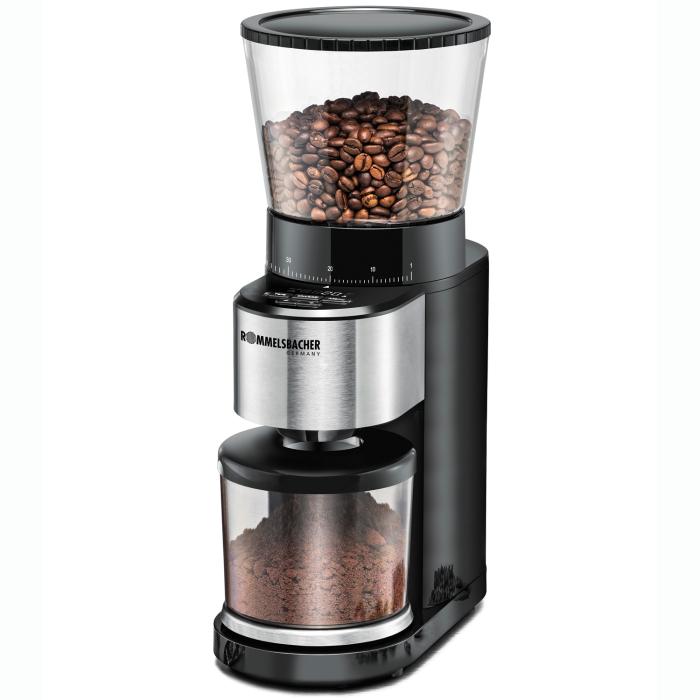 Rommelsbacher - Rommelsbacher Kaffekvarn PRO med integrerad våg EKM 500 för Espresso