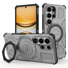 A-One Brand - Galaxy S26 Ultra Mobilskal Rotating Metal Kickstand - Grå