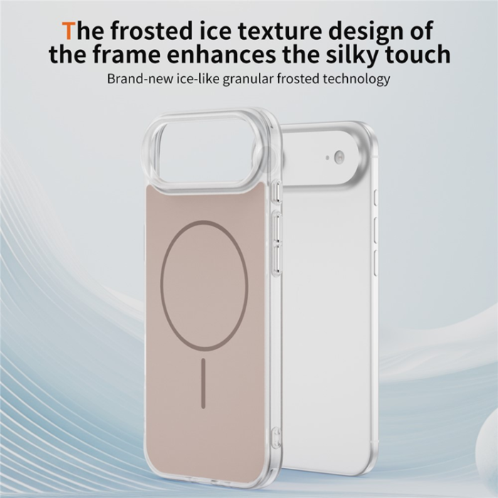 A-One Brand - iPhone Air Mobilskal MagSafe Skin Touch TPU PC - Guld