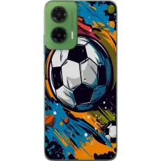 Gustaf - Mobilskal till Motorola Moto G35 med Fotbollar