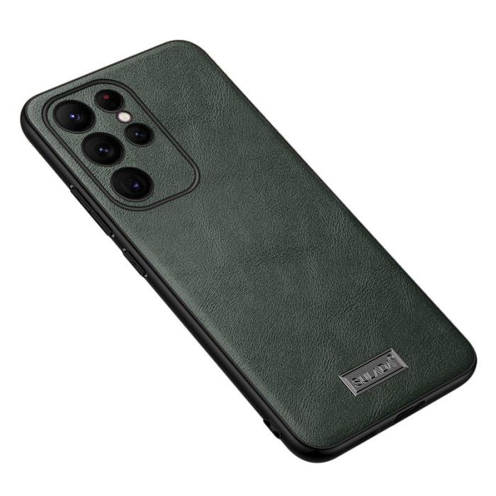 SULADA - SULADA Mobilskal till Galaxy S23 Ultra TPU + PC Grön