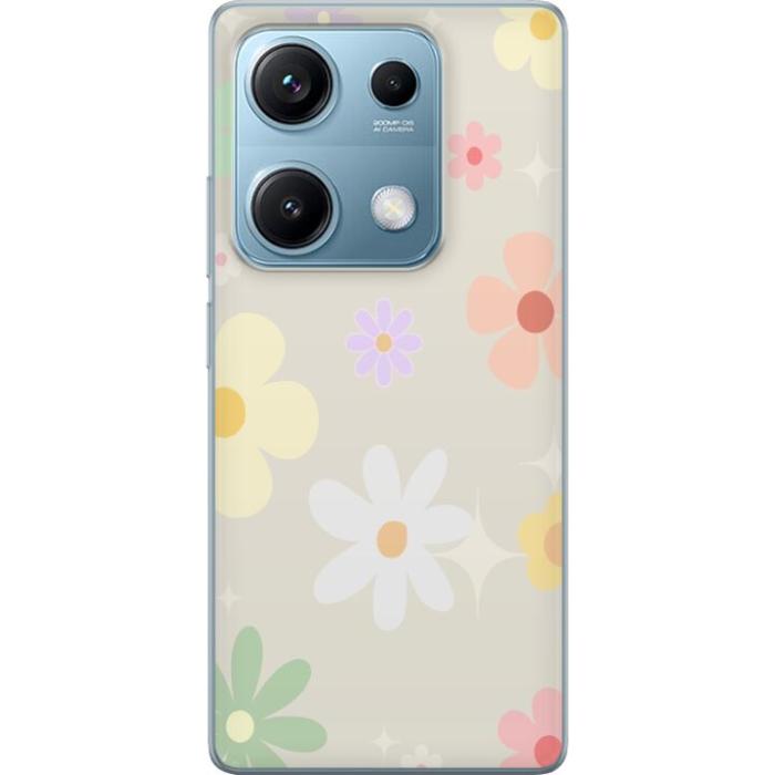 iSecrets - Mobilskal till Xiaomi Redmi Note 14S med fejdande blommor