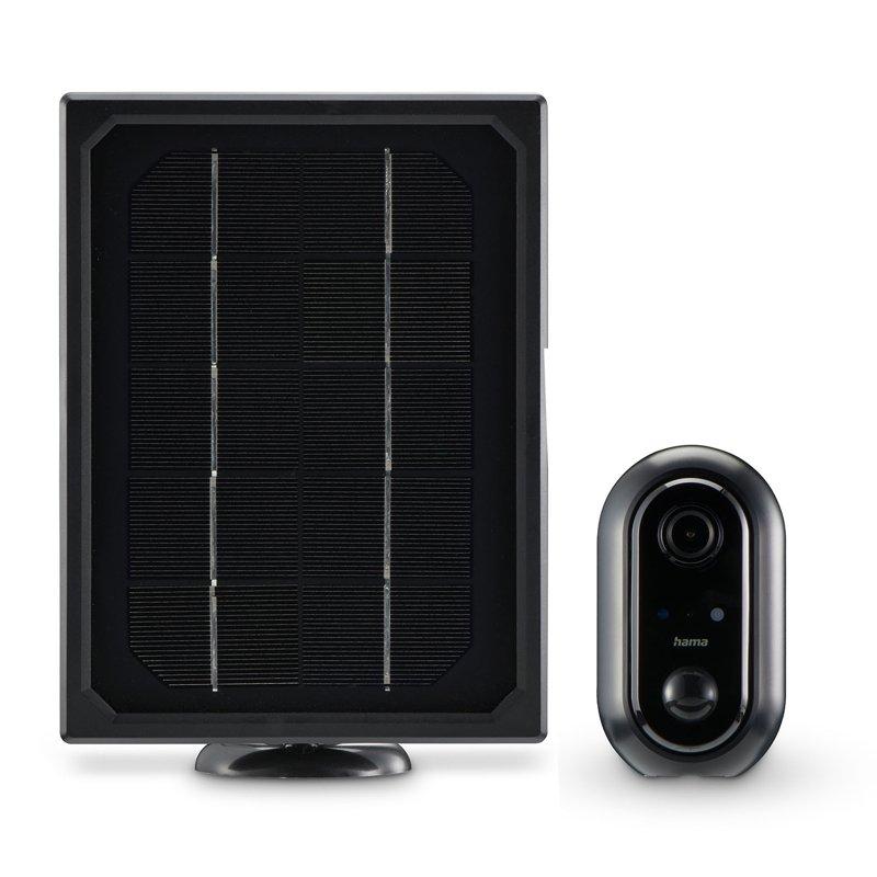 HAMA Smart Övervakningskamera Utomhus Solenergi Svart
