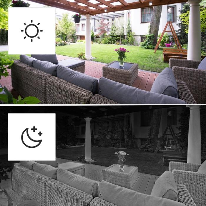 Hama - HAMA Smart Övervakningskamera Utomhus Solenergi Svart
