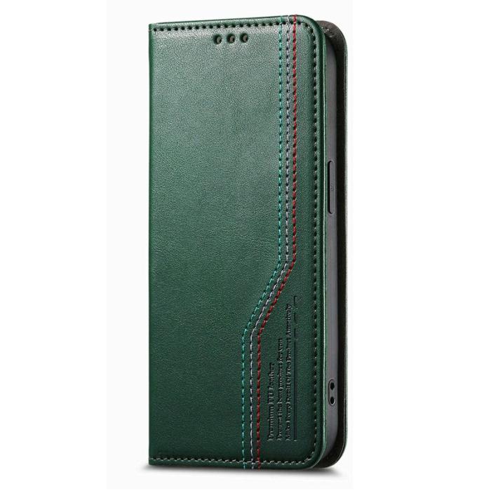 OEM - Plånboksfodral för Samsung Galaxy S26 Konstläder - Grön