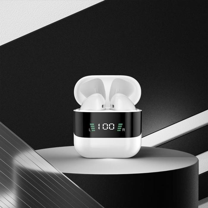 UTGATT1 - Dudao in-Ear Trådlösa Hörlurar Status Indicator - Vit