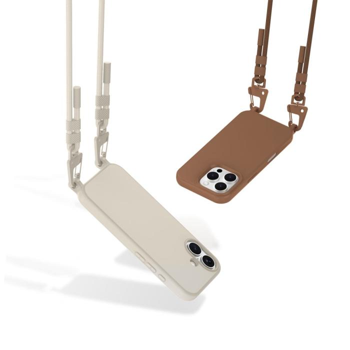 Tech-Protect - Tech-Protect iPhone 15 Pro Mobilhalsband Skal Magsafe Magnecklace