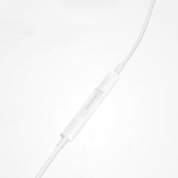 Dudao - Dudao Hörlurar med Lightning-Kontakt - Vit