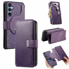CASENEO - CASENEO MW-02 Samsung Galaxy A16 Pl&aring;nboksfodral Konstl&auml;der - Lila