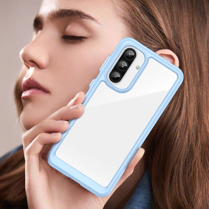 OEM - Galaxy A26 Mobilskal Outer Space - Blå