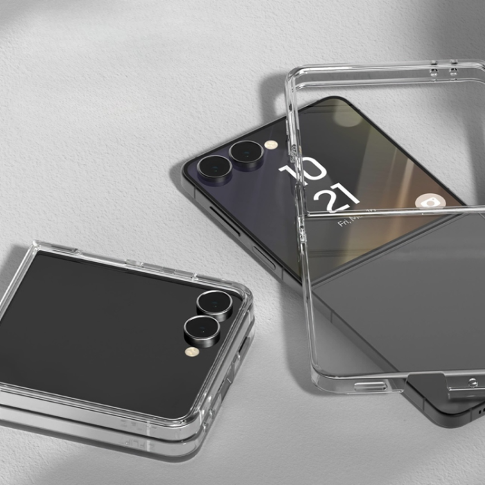 Mercury - Mercury Mobilskal För Galaxy Z Flip 8 Hårt - Transparent